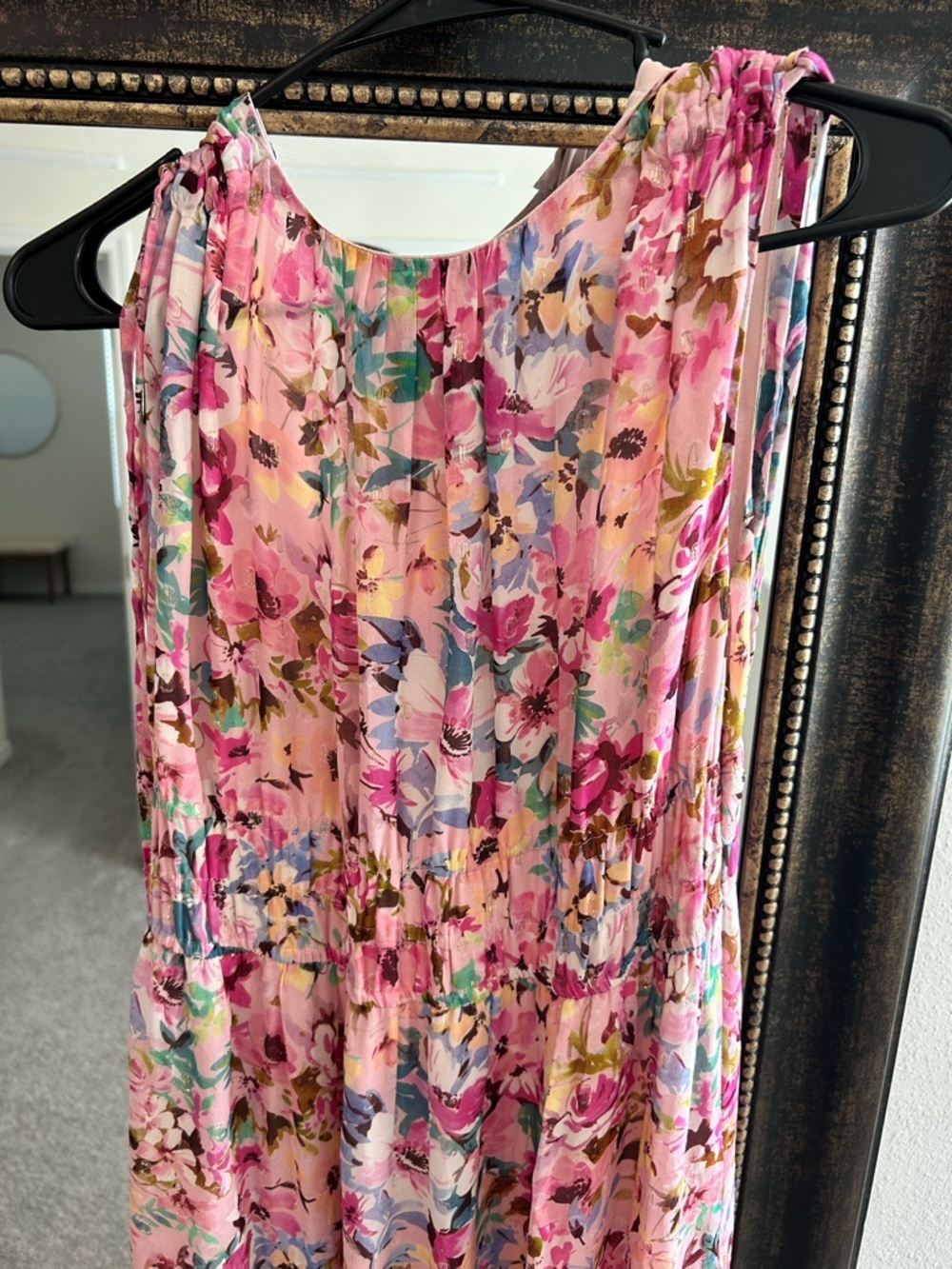 Shoshanna Zahra Neon Floral Gown - Picture 10 of 14